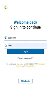 CCI CRICKET APP screenshot 2