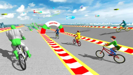 Bicycle Stunt Racing Games 3D screenshot 1