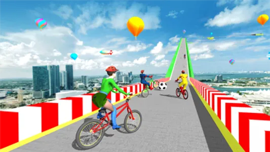 Bicycle Stunt Racing Games 3D screenshot 2