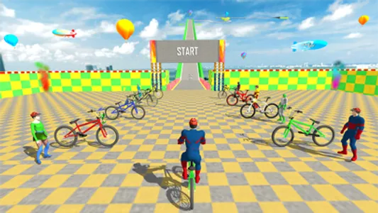 Bicycle Stunt Racing Games 3D screenshot 3