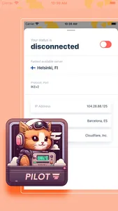 PilotVPN. Fast and Furry! screenshot 0