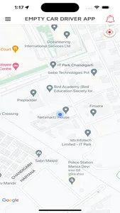 Empty Car Driver App screenshot 3