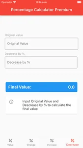 Percentage Calculator Premium screenshot 0