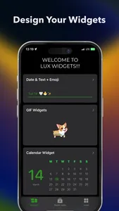 Lux Widgets screenshot 2