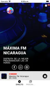 Máxima FM Nicaragua screenshot 1