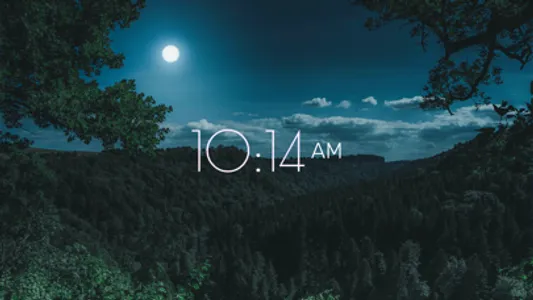 Peaceful Clock screenshot 1