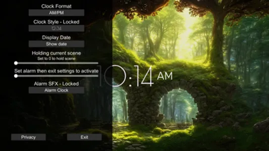 Peaceful Clock screenshot 3