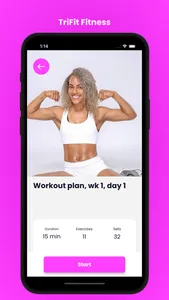 TRIFIT APP screenshot 2