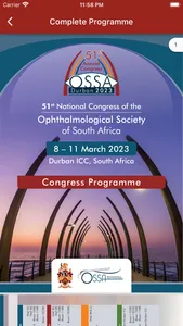 OSSA Congress screenshot 1