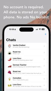 ChattyAI: Chatbot & KeyboardAI screenshot 0