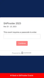 SAPinsider Events screenshot 2