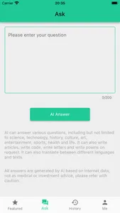 AI Answer screenshot 1