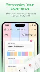 Penjo: Pencil Journal, Planner screenshot 8
