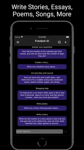 Freebot AI - Smartest Chatbot screenshot 1