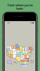 USA States - Map Tracker screenshot 0