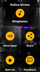 Police Siren Ringtones screenshot 1