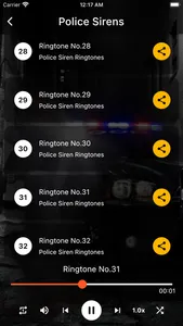 Police Siren Ringtones screenshot 3