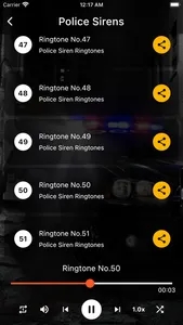 Police Siren Ringtones screenshot 4