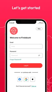 Findabunk screenshot 1