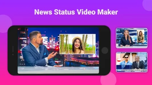 Breaking News Video Maker screenshot 2