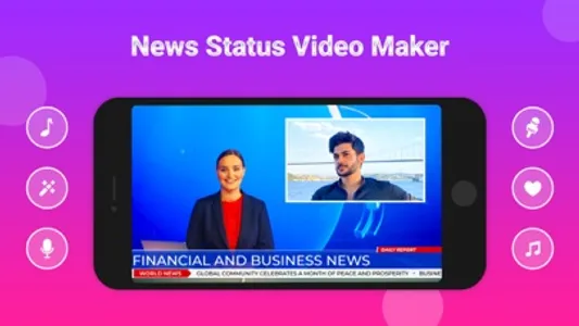 Breaking News Video Maker screenshot 3