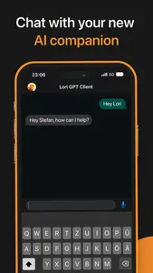 Lori - AI Chat Client screenshot 1