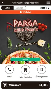 Grill Pizzeria Parga Paderborn screenshot 0