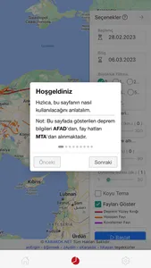 eDeprem - Dinamik Haritalar screenshot 3