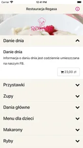 Restauracja Regasa screenshot 0