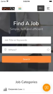 Spotus: Legal Recruitment screenshot 0