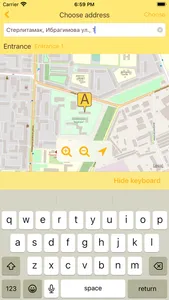 Taxipark 1 - taxi ordering screenshot 1