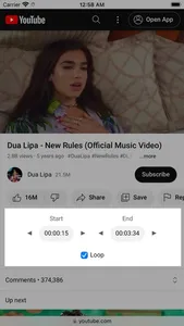 YTLooper - Tube Looper screenshot 0