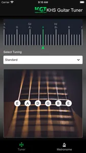 KHS Guitar Tuner Pro screenshot 1