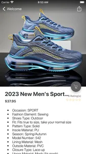 Men's Sneakers Shoes Store screenshot 0