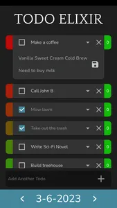 Todo Elixir screenshot 2