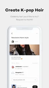 Hairfit - K-POP HairStyle screenshot 4