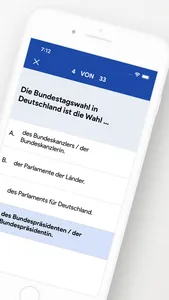 Einbürgerungstest vorbereitung screenshot 1