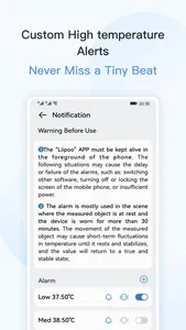 Liipoo:Thermometer for Fever screenshot 1
