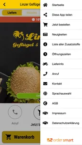 Linzer Geflügel Fisch Imbiss screenshot 2