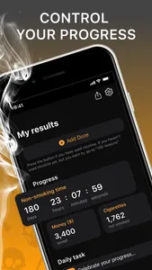 Quit That - Smoking tracker screenshot 1