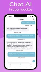 Chat AI：Your genius Assistant screenshot 1