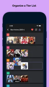 Lomo - Tier List Maker screenshot 0