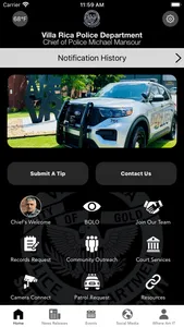 Villa Rica Police App screenshot 0