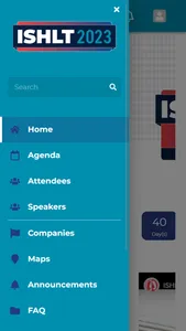 ISHLT2023 Mobile App screenshot 2