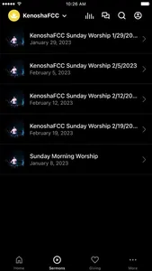 First Christian Church Kenosha screenshot 1