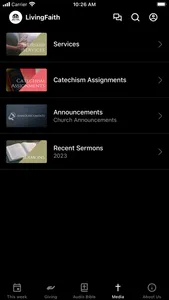 Living Faith LB Church screenshot 1