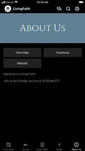 Living Faith LB Church screenshot 2