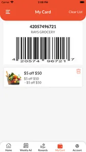 Rays Grocery Rewards screenshot 4