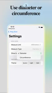 Ring Size Calculator & Chart screenshot 2