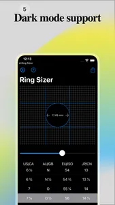 Ring Size Calculator & Chart screenshot 4